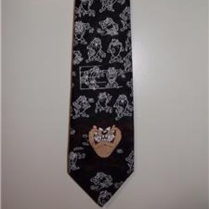 Looney Tunes Mania Necktie Tasmanian Devil…